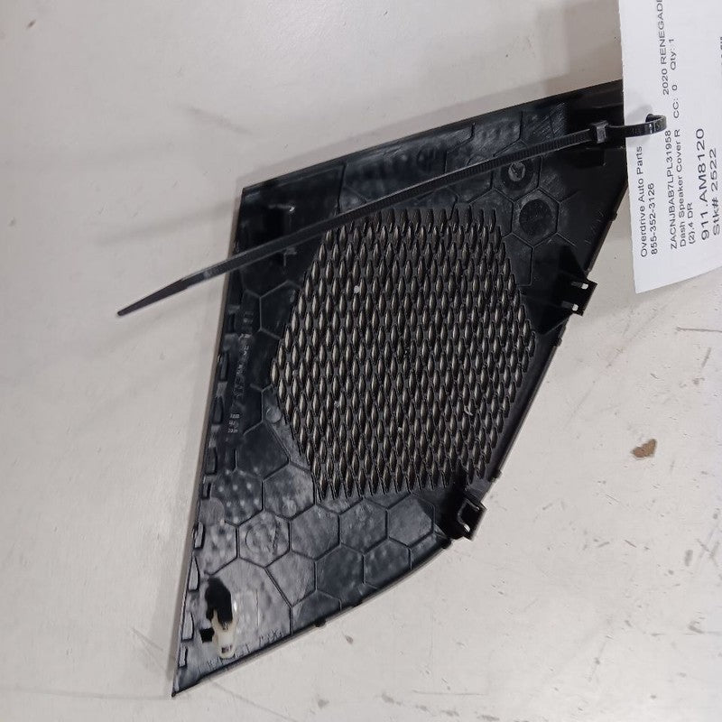 Jeep Renegade Dash Speaker Cover Right Passenger Side   2021 2020 2019