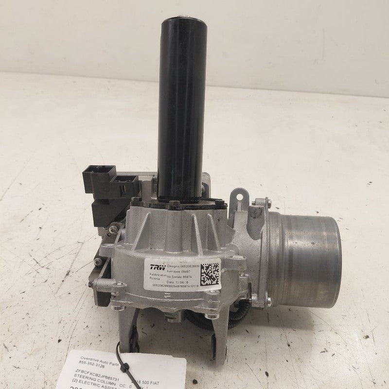 2018 Fiat 500 X Model Electric Assist Steering Column Motor