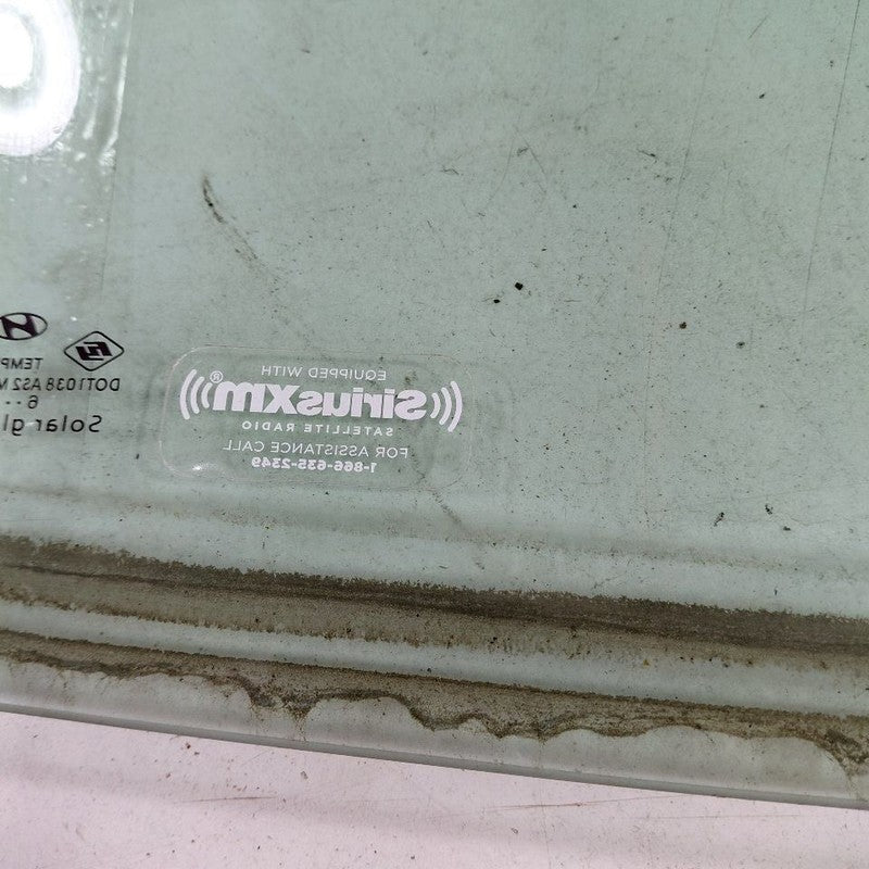 Driver Rear Door Glass Window Solar US Built Fits 15-19 Hyundai Sonata