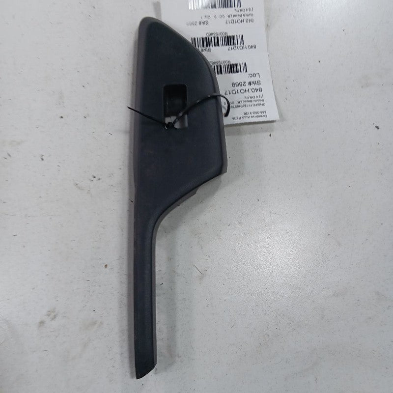 Honda Civic Window Switch Bezel Left Rear 2018 2017 2016