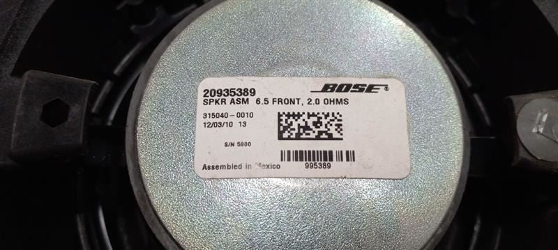 Chevy Traverse Speaker Right Passenger Front 2009 2010 2011 2012