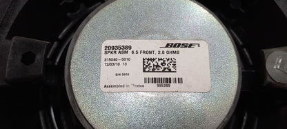 Chevy Traverse Speaker Right Passenger Front 2009 2010 2011 2012