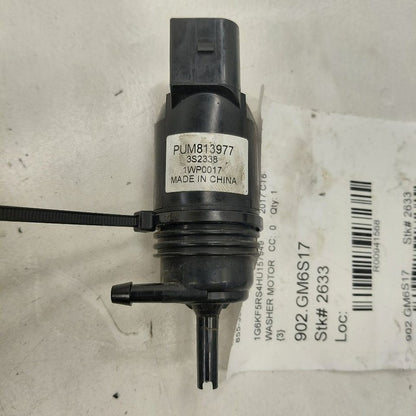 Cadillac CT6 Windshield Washer Wash Fluid Reservoir Motor Pump Electri