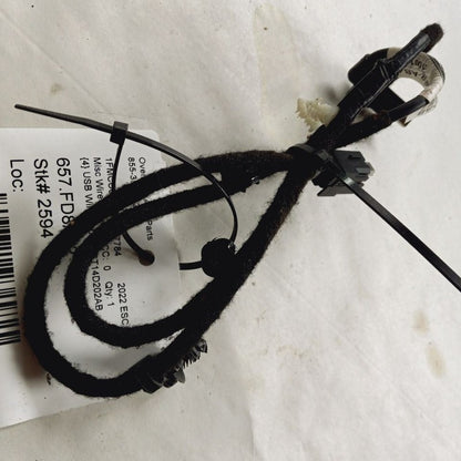 Ford Escape USB Wire Cable {LJ6T14D202AB} 2022 2023 2024