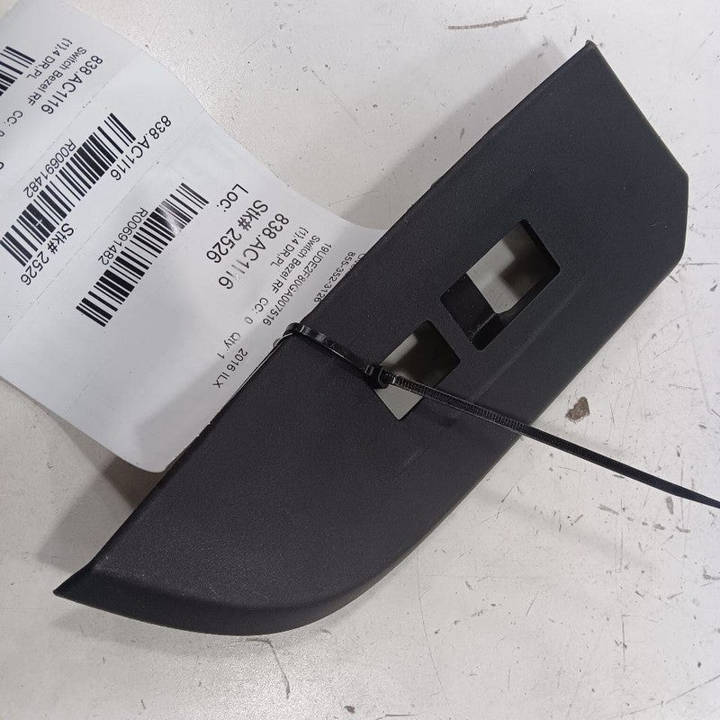Acura ILX Window Switch Bezel Trim Right Front 2016 2017 2018 OEM
