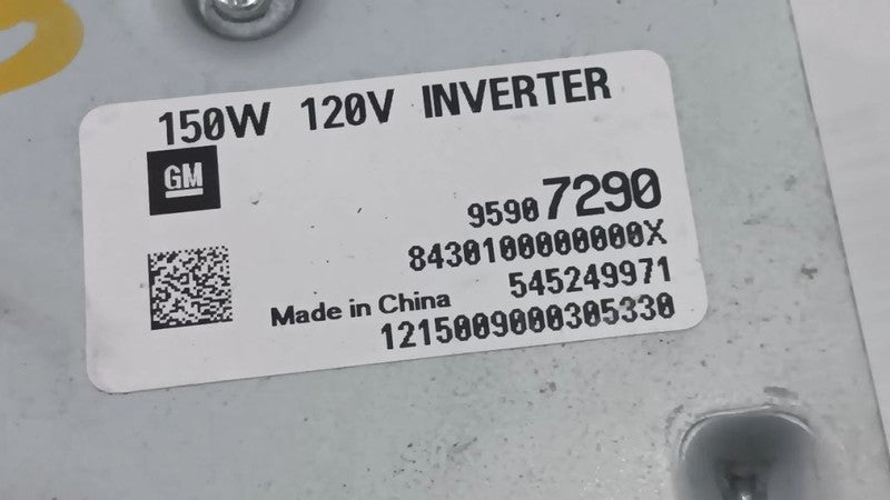 Buick Encore Inverter 2013 2014 2015 2016