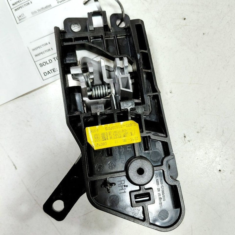 Hyundai Sonata Door Handle Right Passenger Front Interior Inside  2017