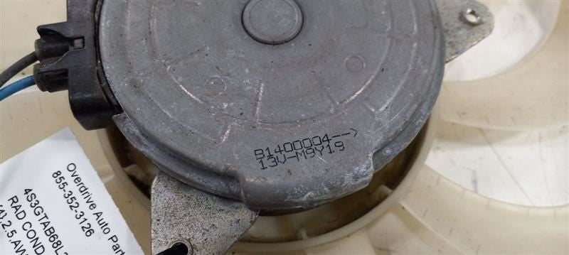 45131FG003 IMPREZA   2020 Passenger Right Radiator Fan Motor Only 