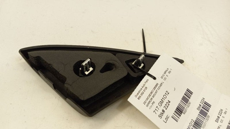 Chevy Impala Mirror Mount Cover Door Trim Left Driver 2012 2013 2014 2015 2016