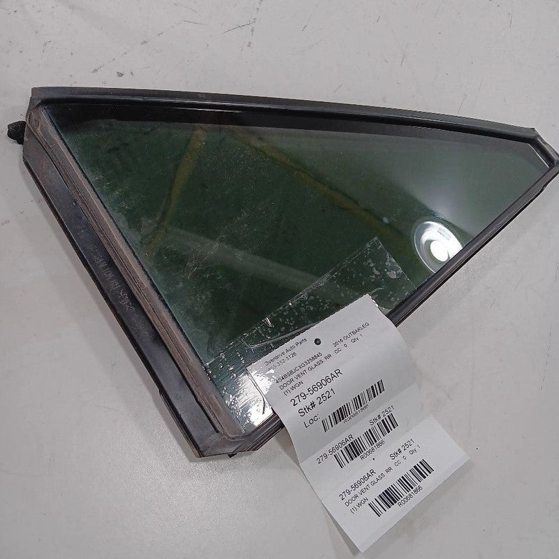 Passenger Right Rear Door Vent Window Glass Wagon W/ Privacy Tint  15-