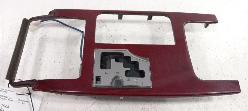 2008 Lexus GS350 Shifter Bezel Trim Shift Console Surround Trim