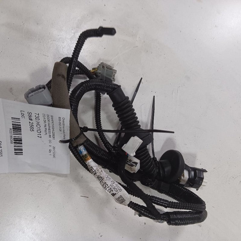 Honda Civic Door Harness Wire Wiring Right Passenger Rear 2016 2017 2018 2019
