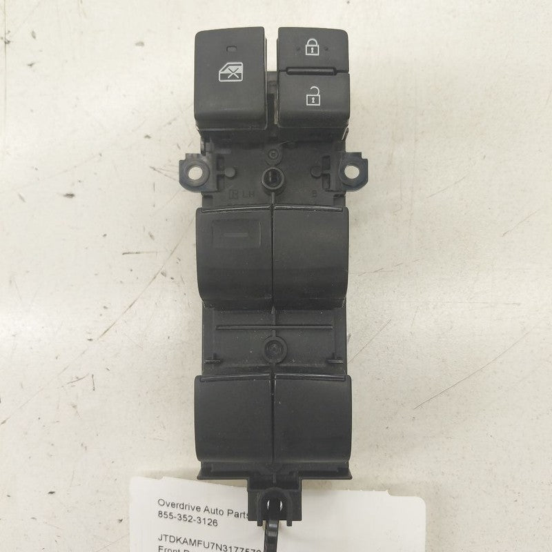 Driver Front Door Master Switch Fits 16-22 Toyota Prius