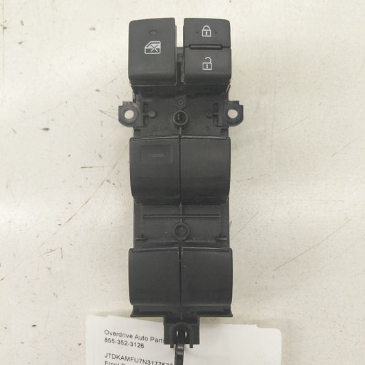Driver Front Door Master Switch Fits 16-22 Toyota Prius