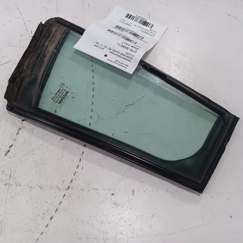 Driver Left Rear Door Vent Window Glass Fits 13-17 Nissan LEAF OEM