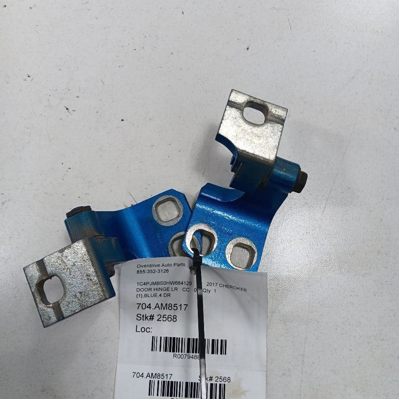 Jeep Cherokee Door Hinge Set Left Driver Rear  2015 2016 2017 OEM