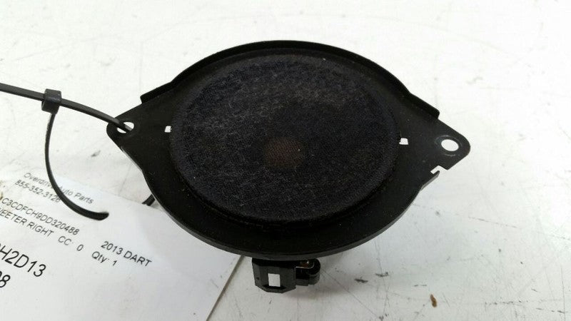 Dodge Dart Tweeter Right Passenger Tweeter Speaker OEM 2013 2014 2015 2016