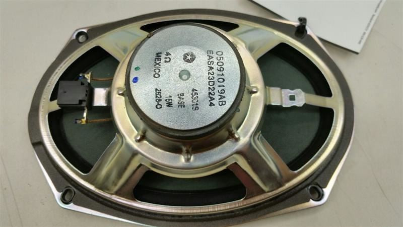 Dodge Avenger Speaker Right Passenger Rear Back 2008 2009 2010 2011 2012