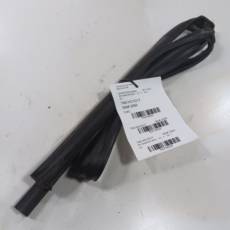 Honda Civic Door Glass Window Seal Rubber Right Passenger Front 2016 2017 2018 2