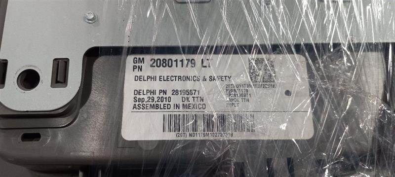 20883908 Driver Left Display Screen Headrest DVD Uwg Opt AL0 Fits 10-12 SRX