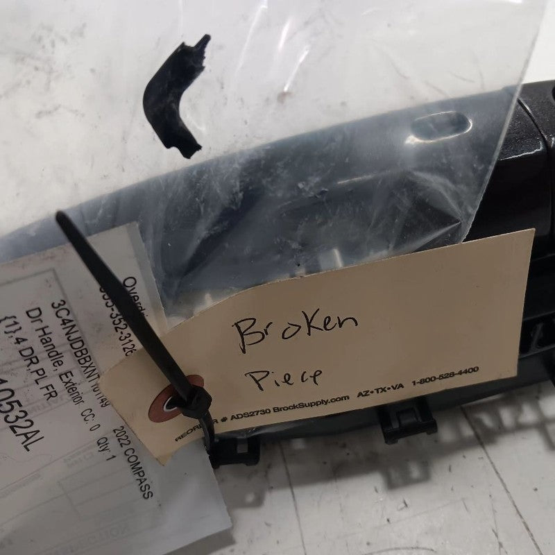 Driver Left Front Door Handle Exterior Fits 17-23 Jeep Compass