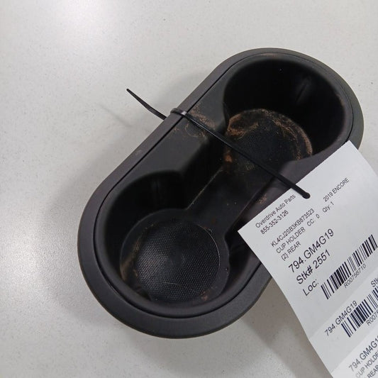 Buick Encore Rear Cup Holder  2019 2018 2017