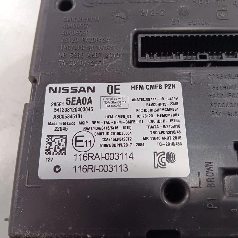 Theft-locking Keyless Entry Control Module Fits 18-20 22-23 Nissan Kicks