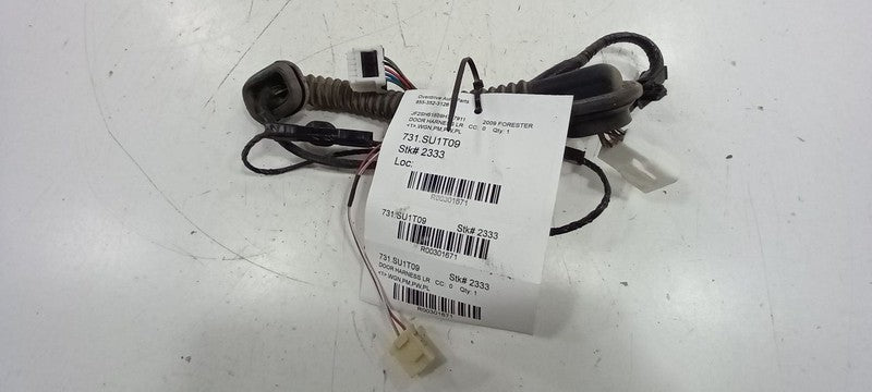 Subaru Forester Door Harness Wire Wiring Left Rear 2009 2010 2011 2012