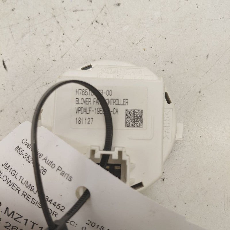 Mazda 6 Blower Resistor Fan Motor Speed Resistor  2018 2019 2020 2021