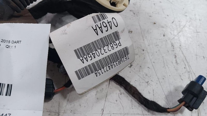 Dodge Dart Door Harness Wire Wiring Left Rear  2013 2014 2015 2016 OEM