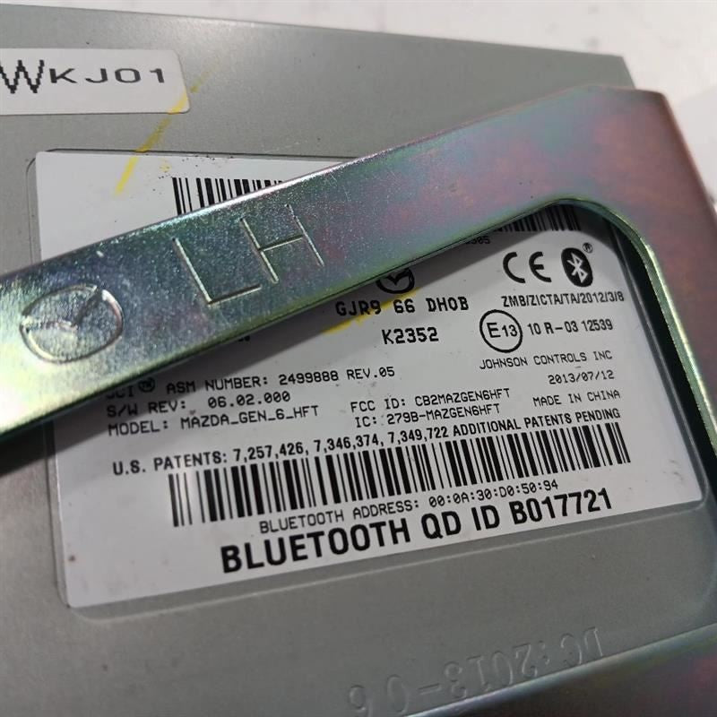 GJR966DH0C Communication Telephone Module Fits 13-17 MAZDA CX-5