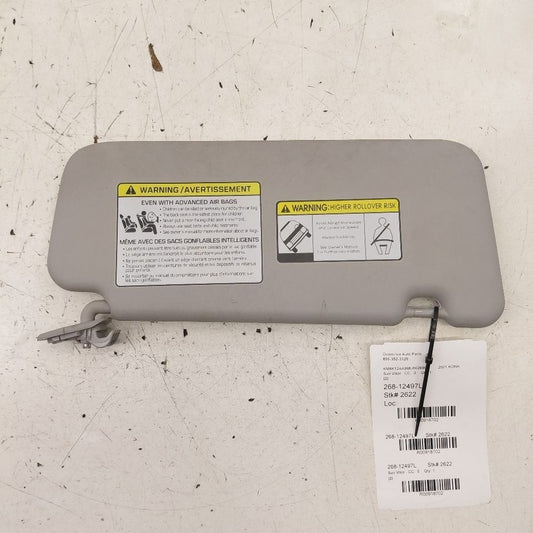 Driver Left Sun Visor Shade Without Illumination Fits 18-21 Hyundai Ko