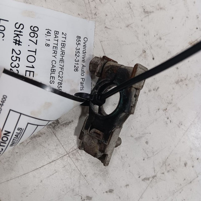 Toyota Corolla Battery Cable  2016 2015 2014