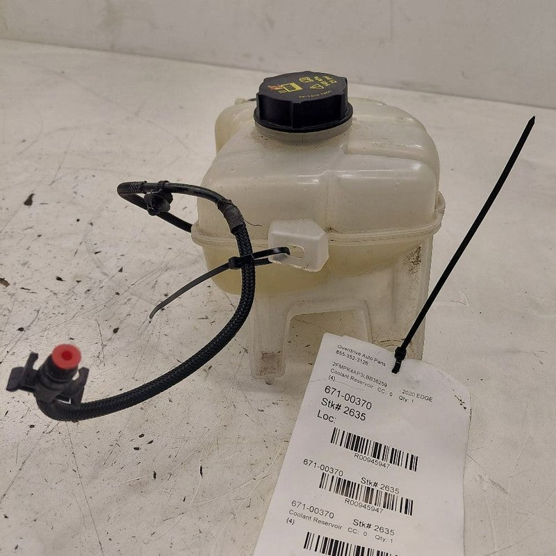 Radiator Overflow Coolant Reservoir Turbo Fits 15-24 Ford Edge