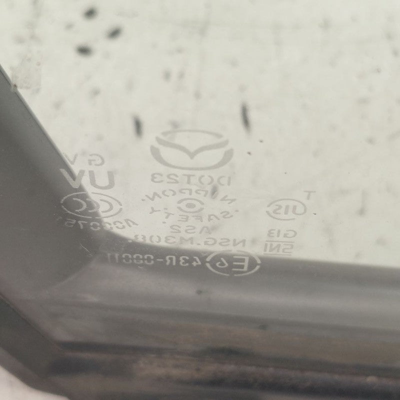 Passenger Right Rear Door Vent Glass Window Fits 14-21 Mazda 6