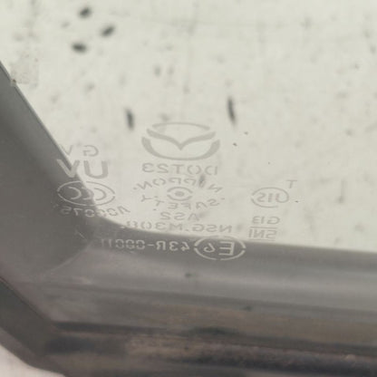 Passenger Right Rear Door Vent Glass Window Fits 14-21 Mazda 6