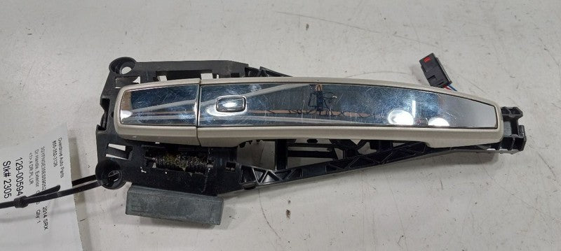 Door Handle Exterior Rear Opt Ath Chrome Button Fits 13-17 VERANO OEM