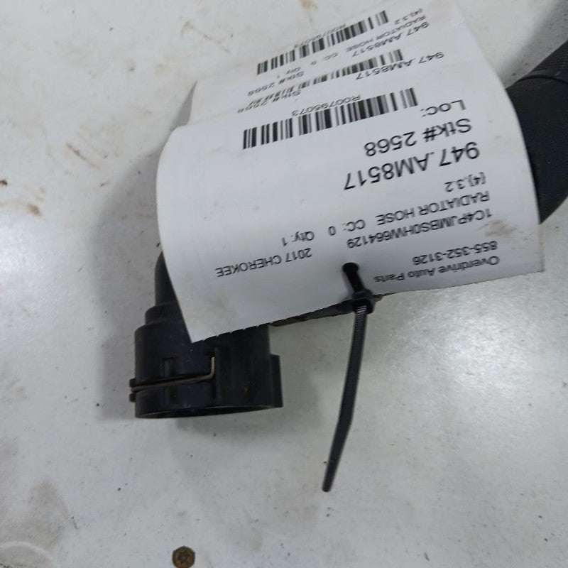 Jeep Cherokee Radiator Hose Line Tube  3.2 2015 2016 2017