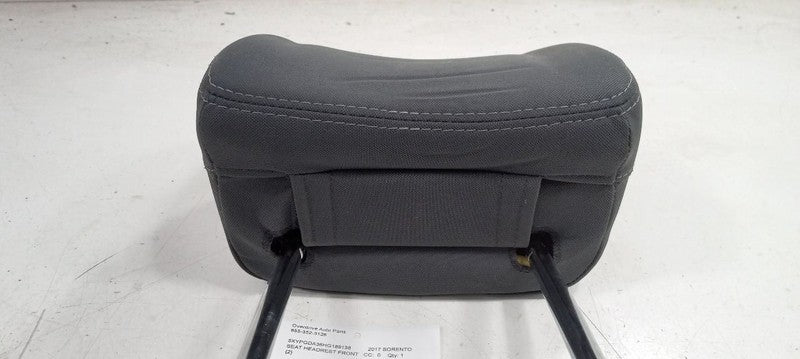 Kia Sorento Seat Headrest Front Head Rest 2016 2017 2018