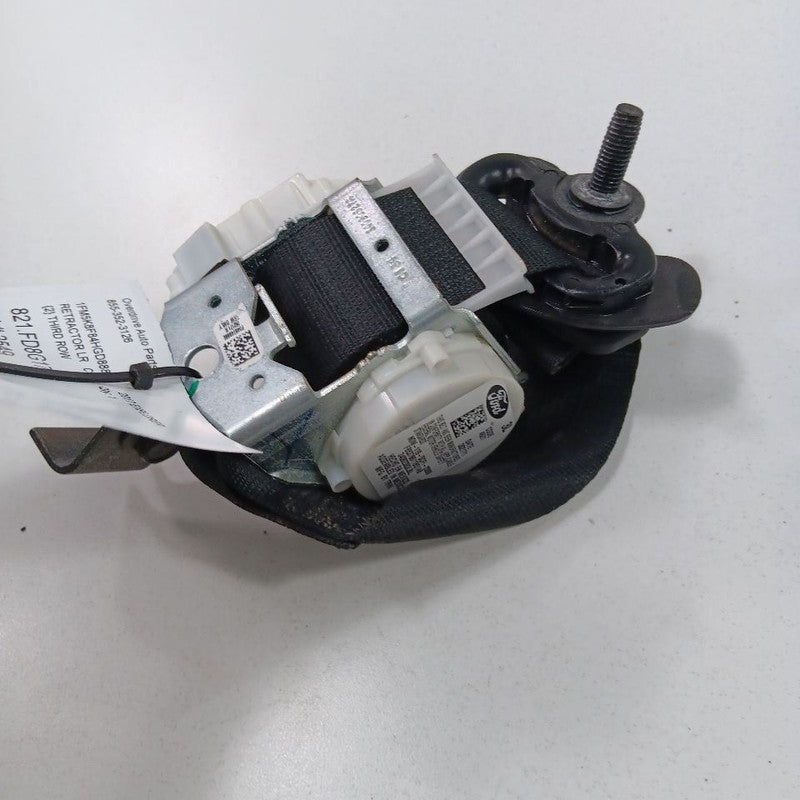 Ford Explorer Third Row Seat Belt Strap Retractor Left Driver Rear Bac
