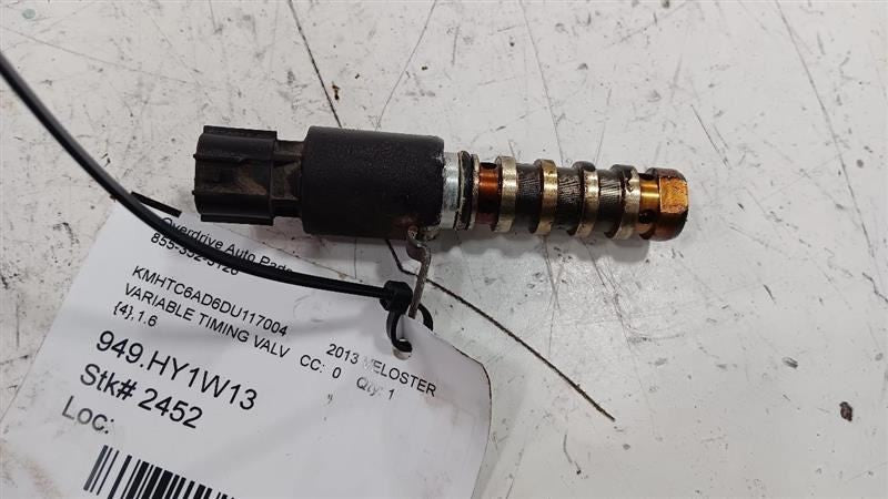 Hyundai Veloster Variable Timing Gear Oil Control Valve Solenoid Cylinder Head  