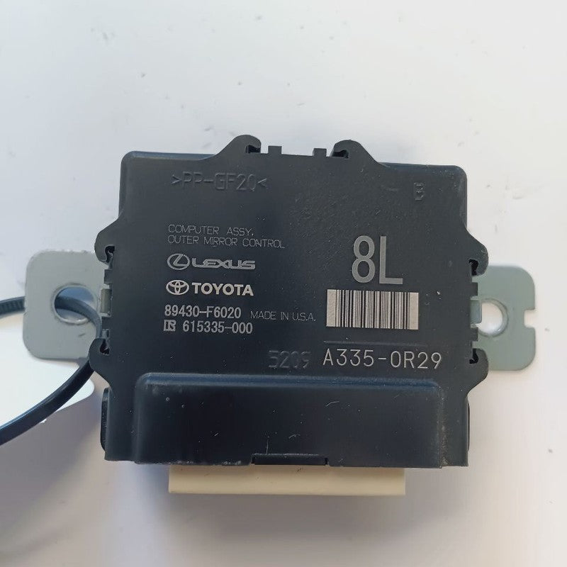 Driver Left Mirror Memory Module Fits 22-25 Lexus NX250
