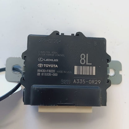 Driver Left Mirror Memory Module Fits 22-25 Lexus NX250