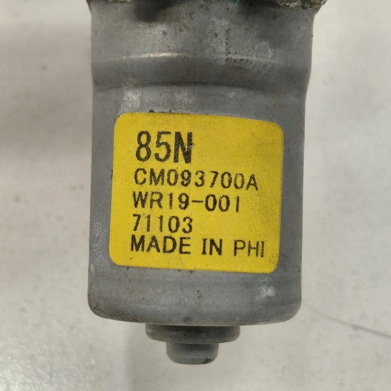 Honda Clarity Left Rear Power Window Motor  2018 2019 2020