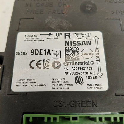 Body Control Module BCM Right Hand Dash Fits 17-18 Nissan Maxima OEM