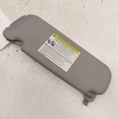 Passenger Right Sun Visor W/o Illumination Metal Roof 16-17 Hyundai Ve