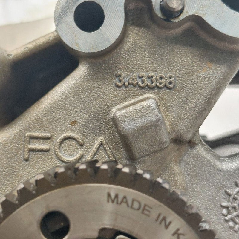 Alfa Romeo Stelvio Engine Oil Pump  2.0 2018 2019 2020 2021