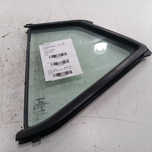 Left Rear Door Vent Window Glass Fits 18-23 Nissan Kicks