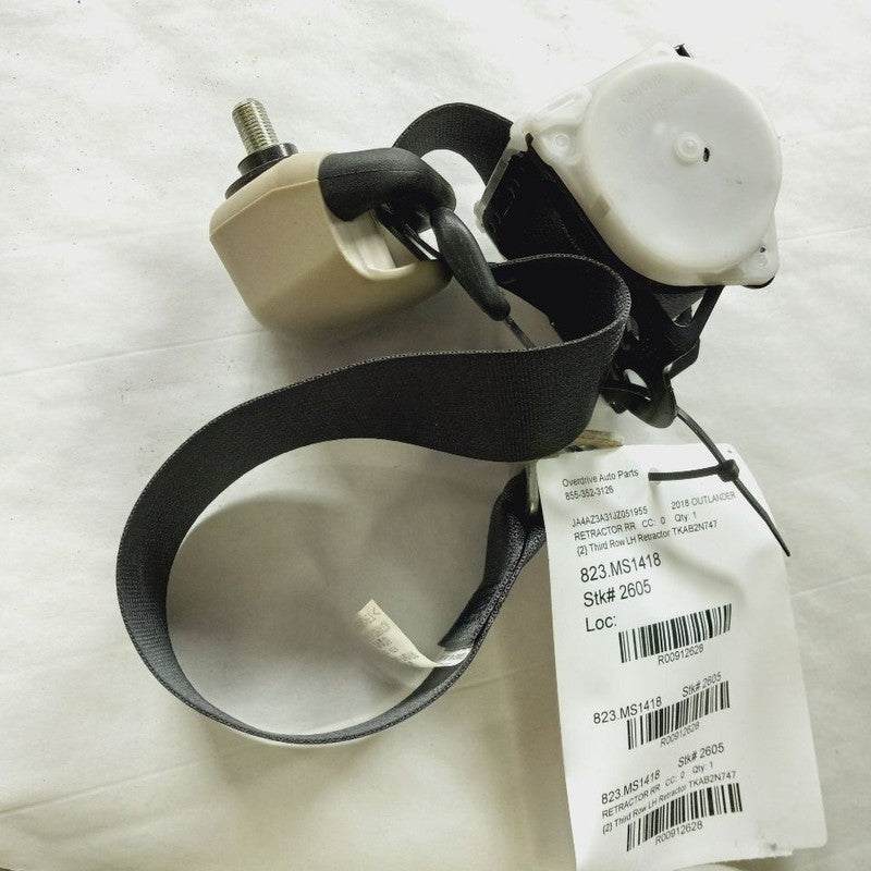 Mitsubishi Outlander   Left Third Row Seat Belt Strap Retractor {TKAB2