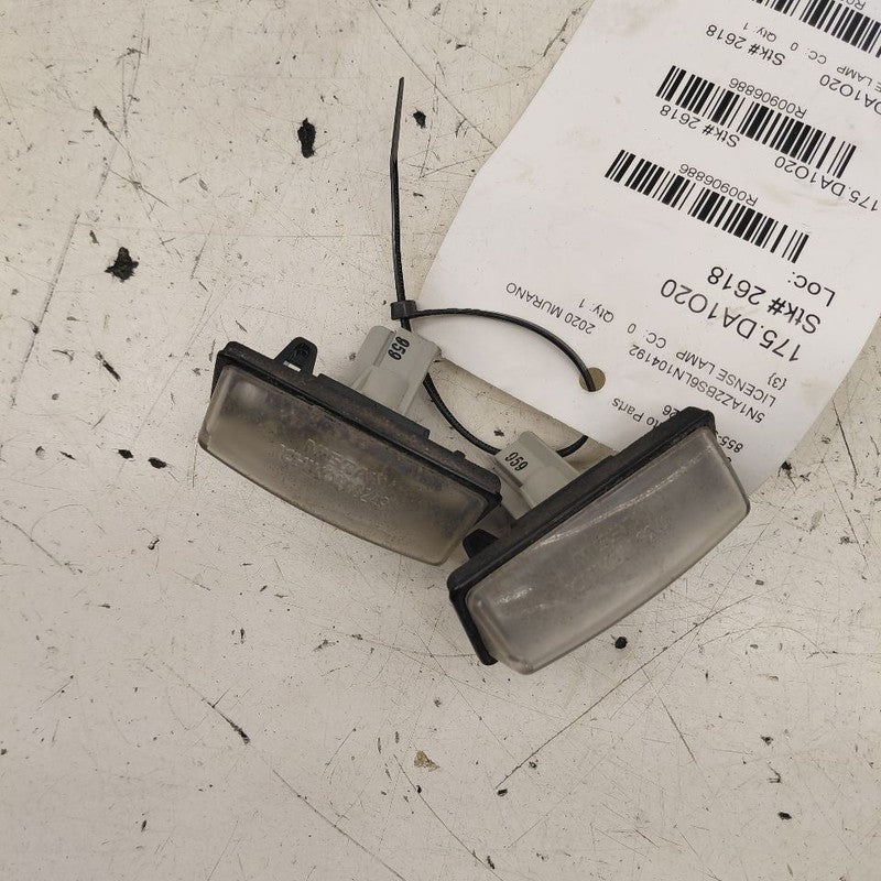 Nissan Murano License Plate Light Lamp  2020 2021 2022 2023
